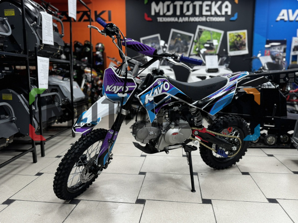 Питбайк KAYO (Кайо) MINI К125EM 14/12 (механ. сцепл., эл. стартер 2024г.) | Мототека Питбайк KAYO (Кайо) MINI К125EM 14/12 (механ. сцепл., эл. стартер 2024г.) | Мототека