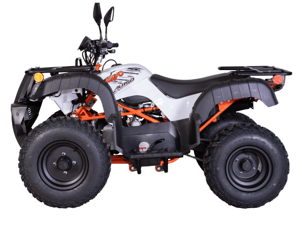 Квадрицикл KAYO (Кайо) AU150 (белый пластик 2024 г.) с ПСМ | Мототека Квадрицикл KAYO (Кайо) AU150 (белый пластик 2024 г.) с ПСМ | Мототека