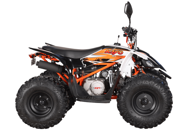 Квадрицикл детский KAYO (Кайо) AT110 (белый пластик 2024 г.) с ПСМ | Мототека Квадрицикл детский KAYO (Кайо) AT110 (белый пластик 2024 г.) с ПСМ | Мототека